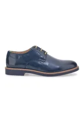 Scarpe Stringate Blu Con Lacci a Contrasto 8025 41