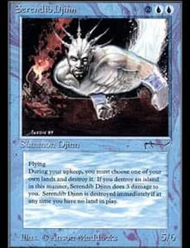 Serendib Djinn Arabian Nights - Magic: The Gathering - FashionsVida