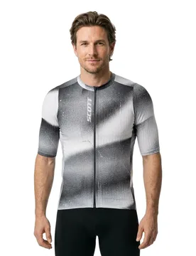 Maglia A Maniche Corte Pro Sl Black / White - Scott - FashionsVida