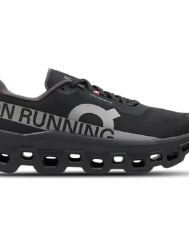 Cloudmster Men's Sneakers - Black - Size 6.5 - Mesh/Synthetic - Black - Size: 6.5 - On - FashionsVida