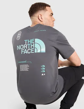 Graphic Oversized T-Shirt - Herren, Schwarz - male - Size: S - The North Face - FashionsVida