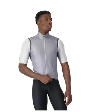 Gilet Aria 2 Silver Grey / Dark Grey - Castelli - FashionsVida