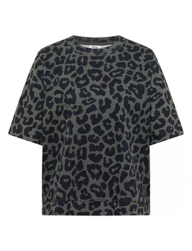 TOS Two-Tone Leo AOP Shirt female - XL - FashionsVida