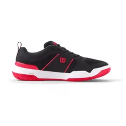 Pro Pickleball Shoes Black / Infrared / White UK 11