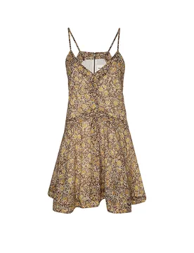 Minidress DANIELLE oliva 36 - Marant Etoile - FashionsVida