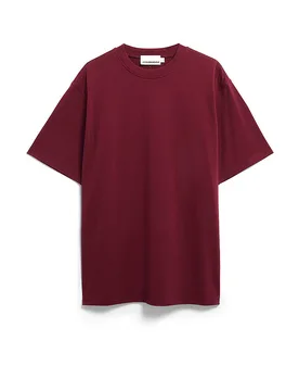 T-shirt MAARKOS rouge XL - Armedangels - FashionsVida