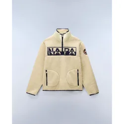 Sudadera de felpa de hombre archive hz con media cremallera