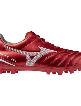 Chaussures De Football Monarcida Neo Iii Select Ag MORELIA 40th Red / White EU 46 - Mizuno - FashionsVida