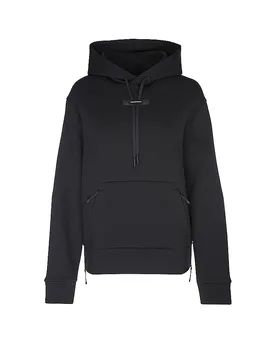 Felpa c cappuccio - Hoodie nero L - On - FashionsVida