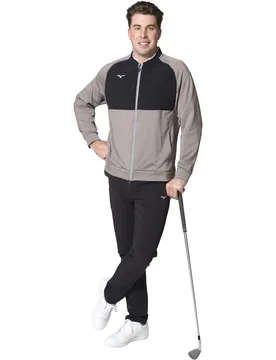 Mizuno Jacke Hybrid Bomber, grau m - Mizuno - FashionsVida