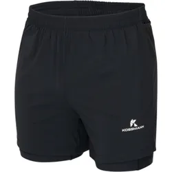 IN1 Run Laufshorts Unisex Schwarz Gr. XS