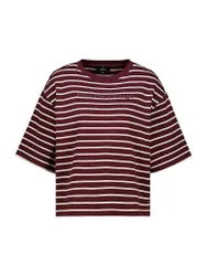 Monari Camiseta rojo oscuro 34