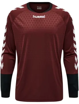 T-shirt à Manches Longues Essential Maroon L - Hummel - FashionsVida