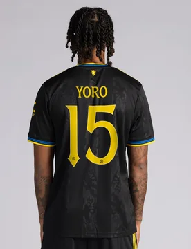 Manchester United 25/26 Third Jersey with Yoro 15 Club Printing 3XL - Adidas - FashionsVida