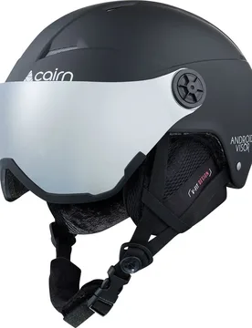 Casque Junior Avec Visière Android Mat Black 51-53 cm unisex - Cairn - FashionsVida