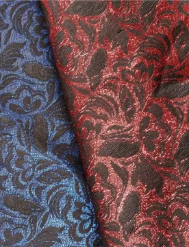 Gold and silver silk cotton blended lace-colored jacquard Paisley fabric for women's shoes bags - Aliexpress - FashionsVida