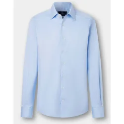 Camisa de hombre de viaje lisa fit tailored