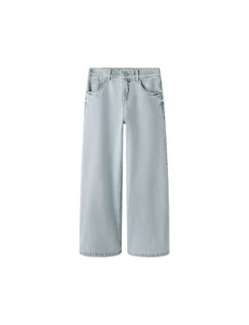 Jeans da ragazza Wide Fit NKFBELLA azzurro 158 - Name it - FashionsVida