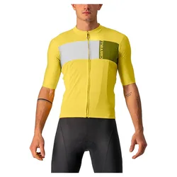 Maglia A Maniche Corte Prologo 7 Passion Fruit / Ivory / Avocado Green