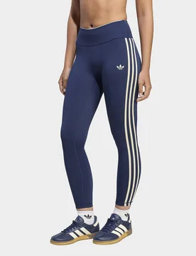 Womens Leggings 7/8 Originals Sport Superstar - Blu, blu blu Donna taglia 2XS - Adidas - FashionsVida