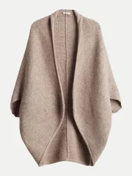 Strickcape Amaryllis Soft Beige