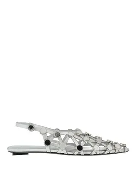 Ballerina Damen Silber 36,37,38,40 Damen - THE ATTICO - FashionsVida