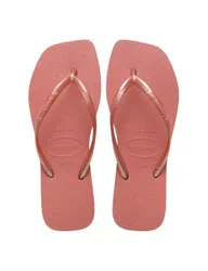 Slim Square Flip Flops Pink female