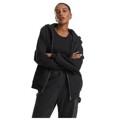 Sweat-shirt à Zip Fluffy Black S