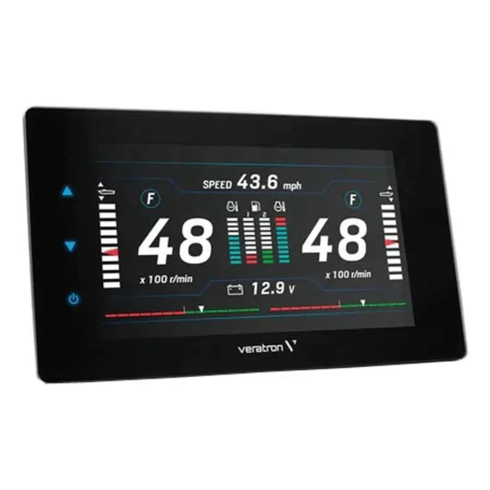 Vmh 70tft 7´´ Screen Black One Size unisex - Veratron - FashionsVida