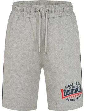 Short - SANDOWN - S - für Männer - Größe S - grau meliert - Männer - male - Lonsdale London - FashionsVida