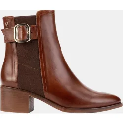 Botines de piel para mujer