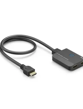 Splitter Hdmi Hdmi 4k 1 In 2 Out Negro Black One Size unisex - Hama - FashionsVida