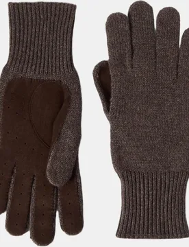 Guantes de piel napa con forro de cashmere - BRUNELLO CUCINELLI - FashionsVida