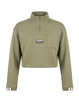 Sweatshirt Damen Militärgrün 36,38,42 Damen - Adidas - FashionsVida