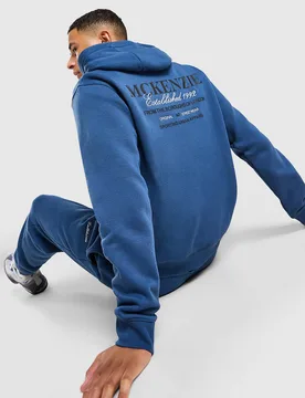 Type Overhead Hoodie - Herren, Blau - male - Size: XL - McKenzie - FashionsVida