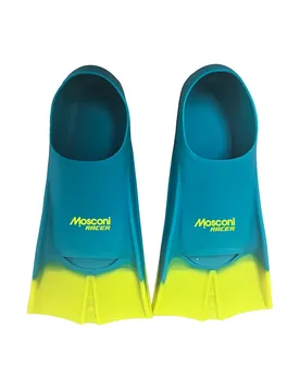 Racer V2 Swimming Fins Cobalt Blue / Neon Yellow EU 44-46 unisex - Mosconi - FashionsVida