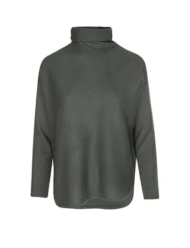 Kaschmirpullover dunkelgrün XL damen - Davida - FashionsVida