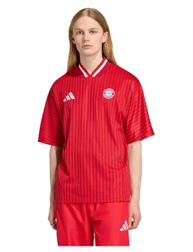 T-shirt à Manches Courtes Fc Bayern Munich Stadium Better Scarlet / Team Victory Red L - Adidas - FashionsVida