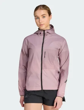 Giacca a vento Terrex Xperior CLIMA365 Light Windweave XS Magic Mauve / Black - Adidas - FashionsVida