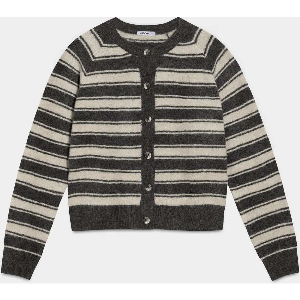 Cardigan de mujer oversize a rayas - Noon - FashionsVida