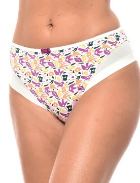 Womens Generous Elastic And Breathable Fabric Panties 00a63 For Women Offers Comfort And Natural Movement - Multicolour - Size X-Large - Dim - FashionsVida