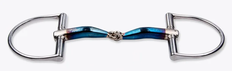 Sweet Iron D-Ring Gebiss einfach gebrochen 16mm 11,5 cm