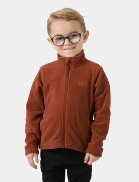 Kids’ Daybreaker Jacket Red 8 - Iron Oxide Red - Male - Helly Hansen - FashionsVida
