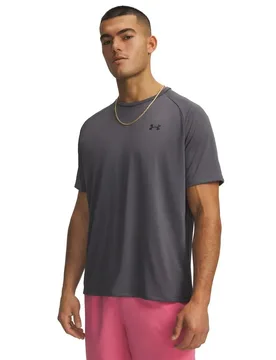 T-shirt à Manches Courtes Tech™ 2.0 Gray / Black S - Under armour - FashionsVida