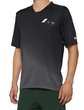 Maglia Da Enduro A Maniche Corte Celium Black / Charcoal - 100percent - FashionsVida