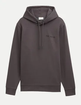 Hoodie Sweatshirt Grau M - Tom Tailor Casual - FashionsVida