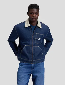 Workwear 91W Regular Lined Jacket Rinse Größe M male - Lee - FashionsVida