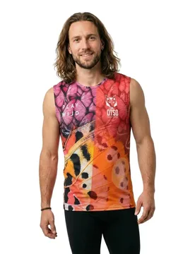 Wings Sleeveless T-shirt Multicolor M - OTSO - FashionsVida