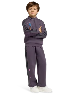 Minecraft Unisex Tracksuits - Purple - Size 5 - 6 Years - Cotton Jersey - Purple - Size: 5 - 6 Years - Adidas - FashionsVida