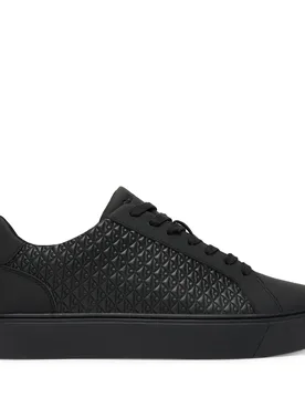 Sneakers Classic Cupsole Laceup Aop YM0YM01431 Schwarz 46 male - Calvin Klein Jeans - FashionsVida